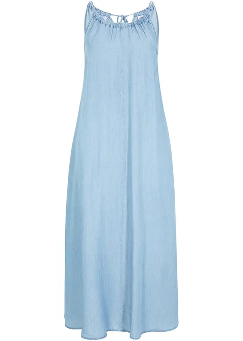 Jeansklänning av lyocell med mjukt fall, bonprix