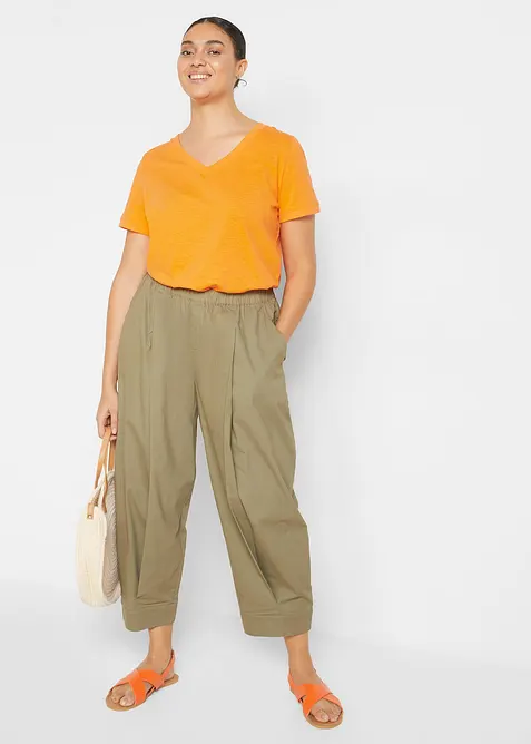 T-shirt i ren bomull, bonprix