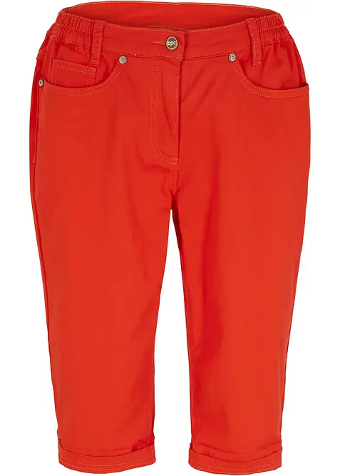 Bomullsbermudas med bekväm midja, bonprix
