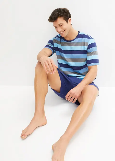 Pyjamas med shorts (2 delar), bonprix