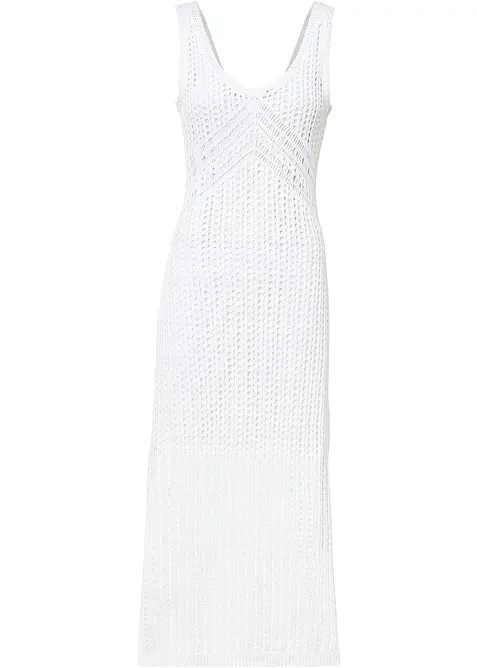 Stickad klänning, bonprix