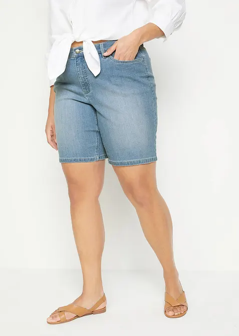 Jeans Bermudas Mid Waist, bonprix