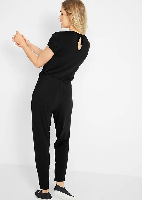 Jumpsuit i jersey av viskosmix, bonprix