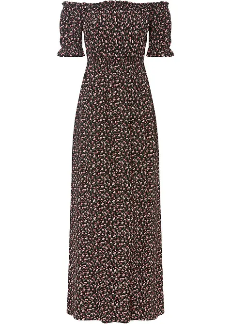 Maxiklänning av ren viskos, bonprix