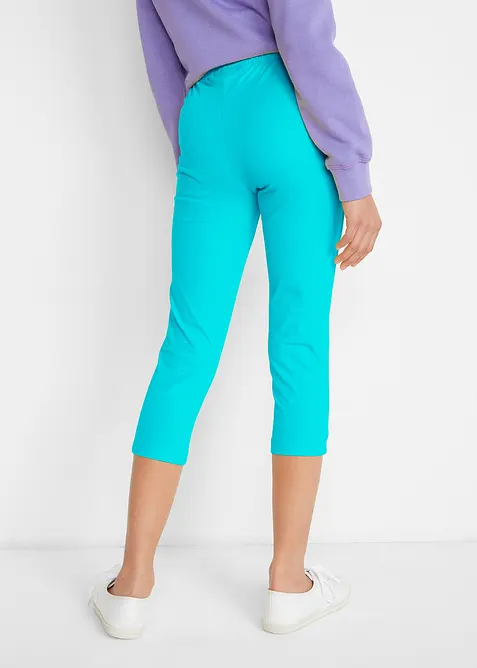 3/4-barnleggings med ekologisk bomull (2-pack), bonprix