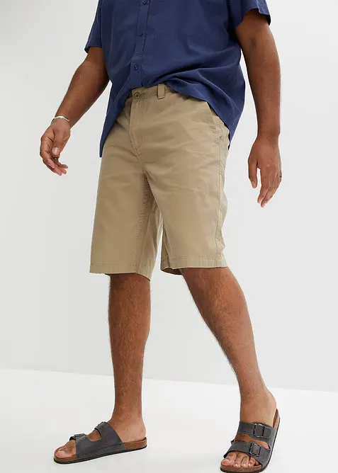 Bermudas i chinosmodell av ren bomull, normal passform, bonprix