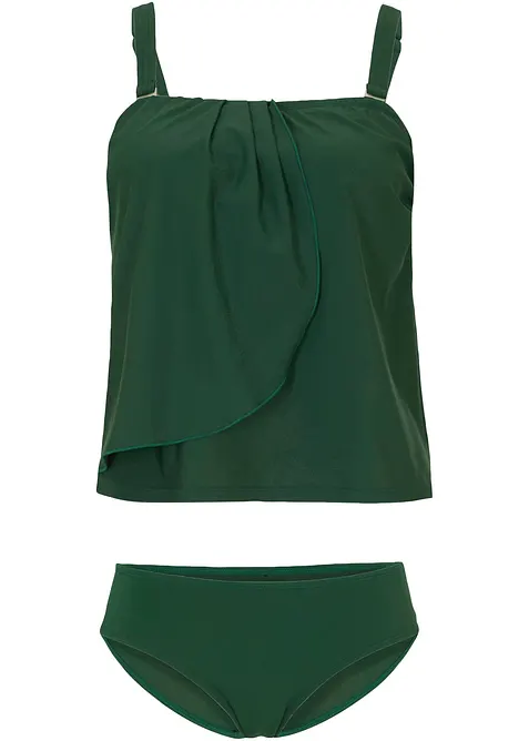Tankini med avtagbara axelband (2 delar), bonprix