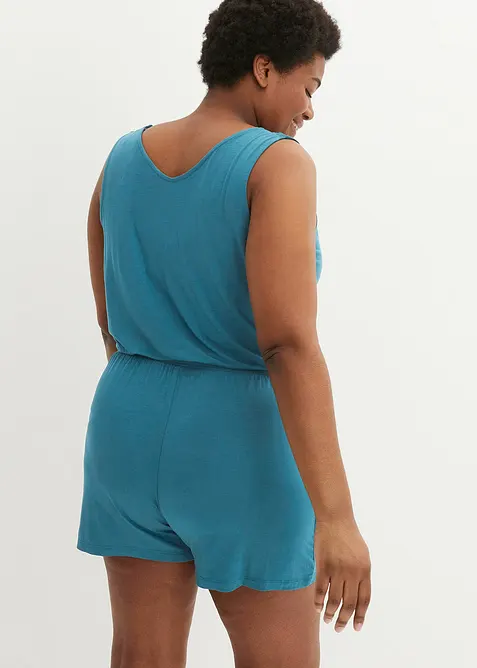 Jerseyplaysuit av mjuk viskos, bonprix