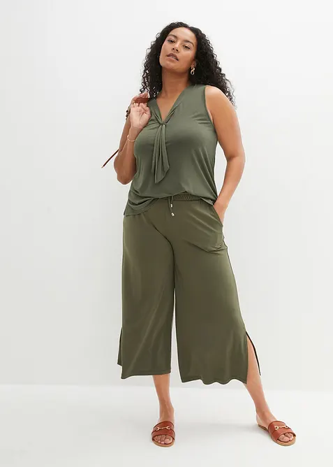 Vackert linne med knytband, bonprix