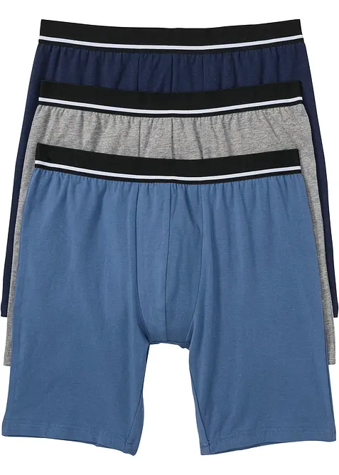 Långa boxershorts (3-pack), bonprix