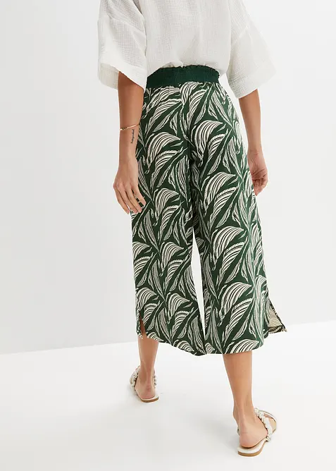 Vid jerseybyxa i bomull och viskos, bonprix