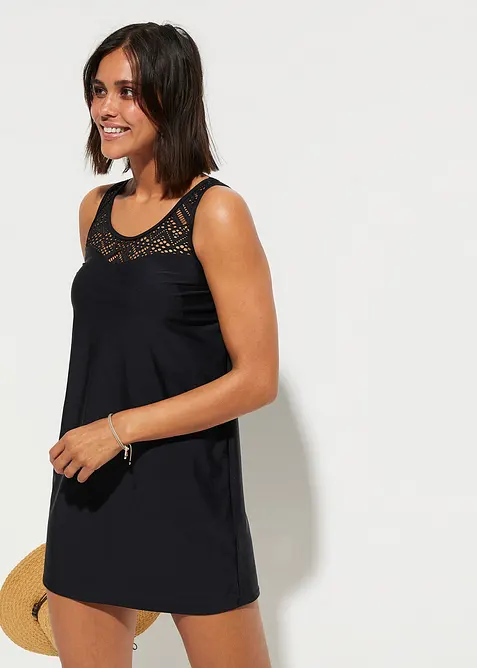 Snabbtorkande tankini i extra lång längd (2 delar), bonprix