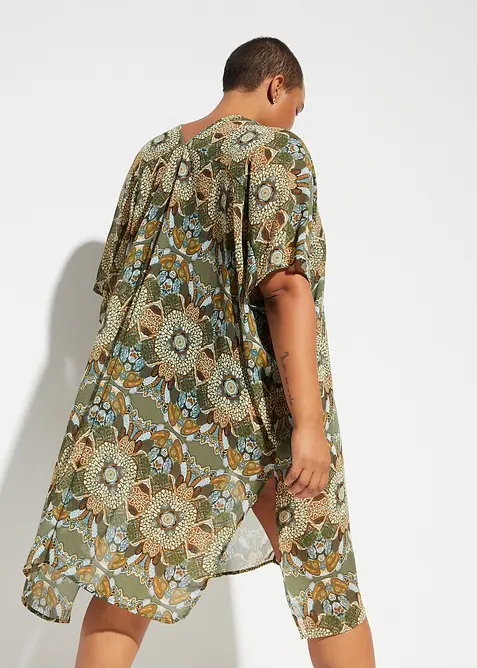 Strandtunika i oversizemodell av tunn chiffong, bonprix