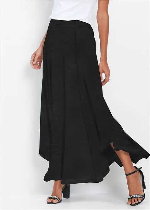 Jerseykjol av viskosmix, bonprix