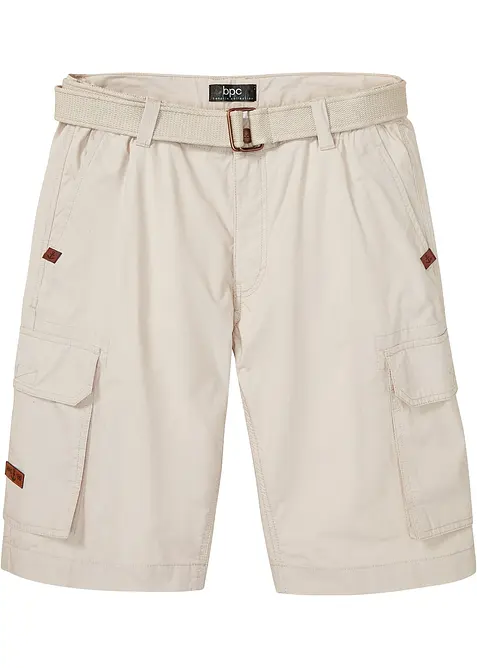Cargoshorts med res&aring;rmidja och sk&auml;rp, Regular Fit, bonprix