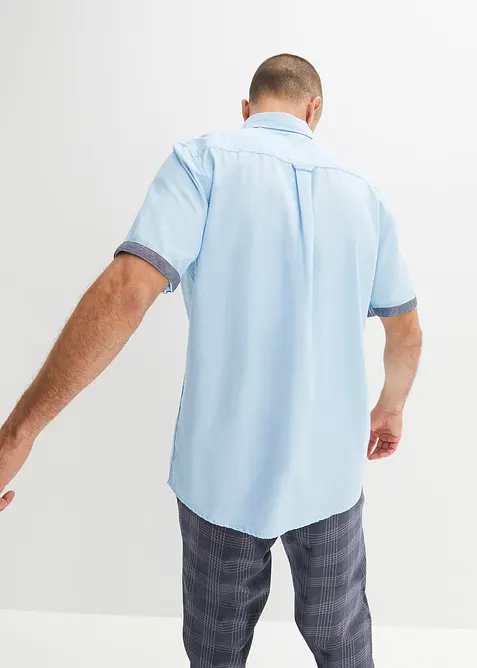 Kort&auml;rmad skjorta i ren bomull, bonprix