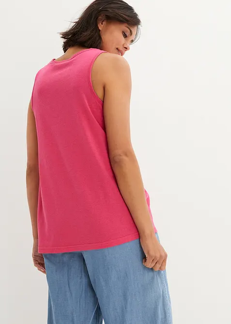 H&aring;llbart l&aring;ngt linne med rund halsringning, bonprix