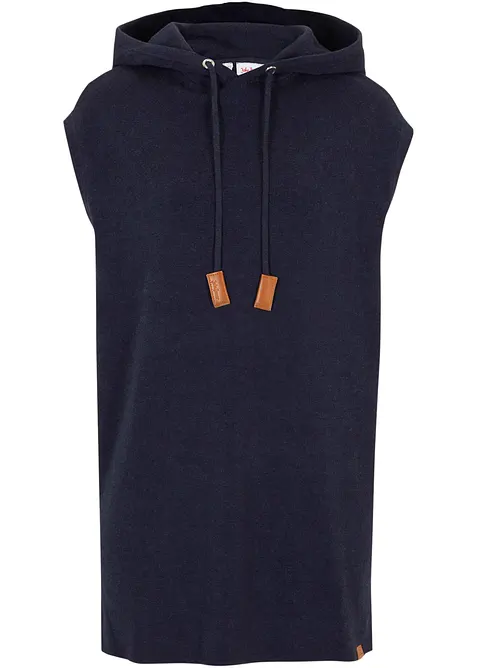 Slipover i oversizemodell med luva, bonprix