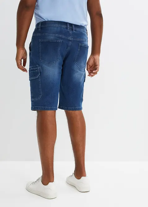 Jeansshorts i stretch, normal passform, bonprix