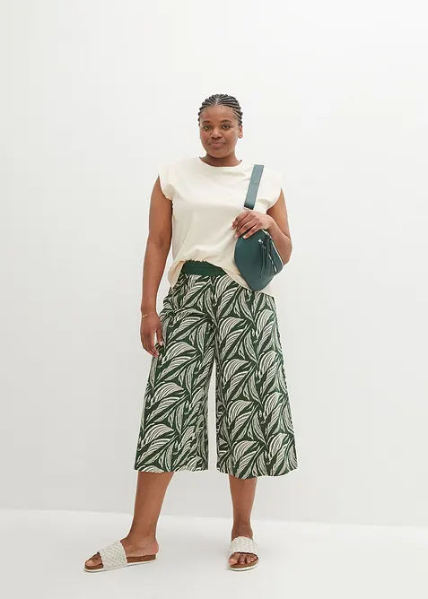 Oversizetopp med förstärkt axelparti, bonprix