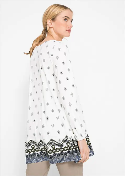 Tunika i bomull och viskos, bonprix