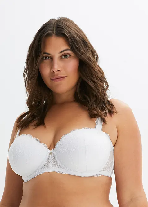 Multiway Balconette-BH med bygel i återvunnen polyamid, bonprix