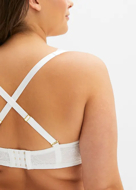 Multiway Balconette-BH med bygel i återvunnen polyamid, bonprix