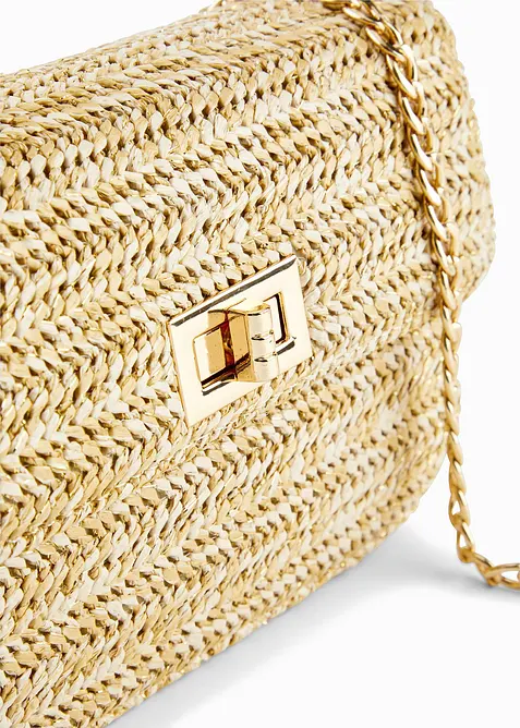 Axelremsv&auml;ska med halmlook, bonprix