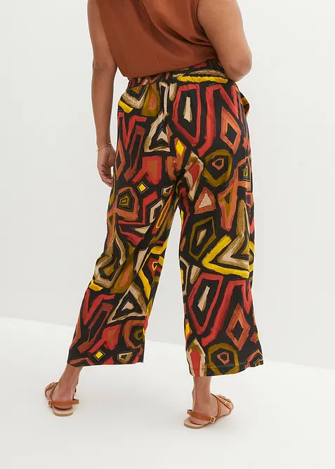 Culottebyxa i viskos, bonprix