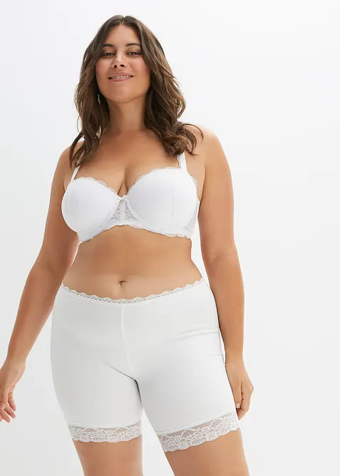 Cykelbyxa med anti-skav-effekt&nbsp;i svalkande material, bonprix