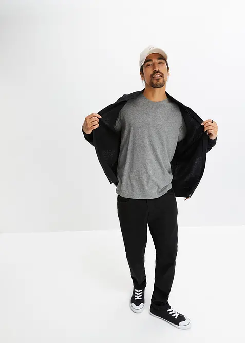 T-shirt med V-ringning (5-pack), bonprix