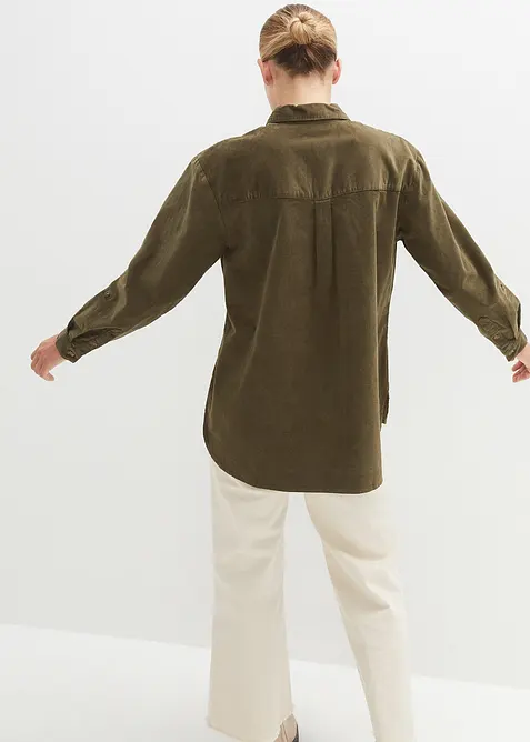 Manchesterskjorta i bomullsstretch, bonprix