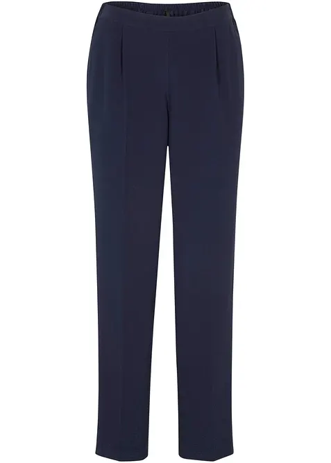 Dra-p&aring;-byxa med pressveck, bonprix