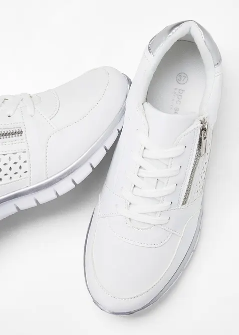 Sneakers med dragkedja, bonprix