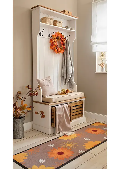 Upphängbar höstkrans med LED-belysning, bonprix