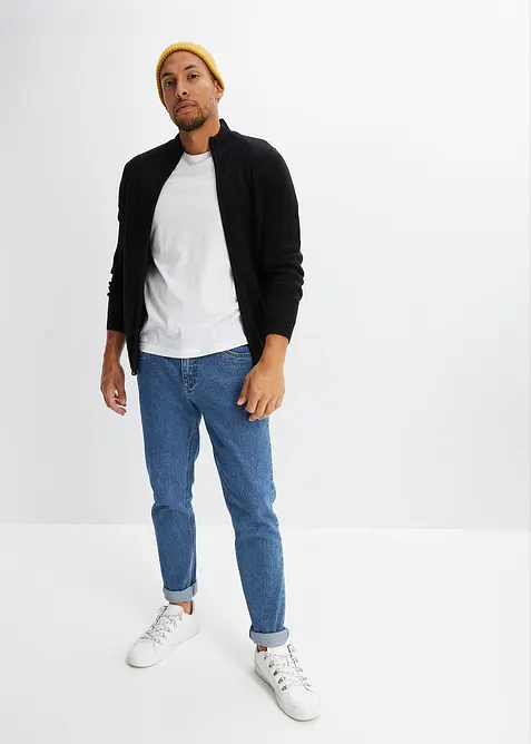 Finstickad cardigan, bonprix