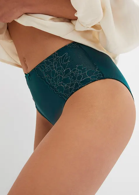 Maxitrosa med &aring;tervunnen polyamid (2-pack), bonprix