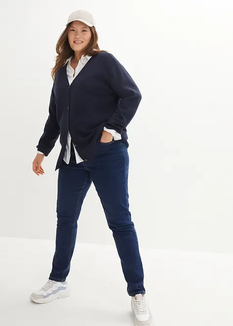 Finstickad cardigan, bonprix