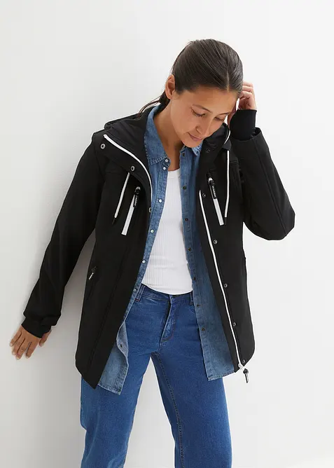 Vattenavvisande softshelljacka, bonprix