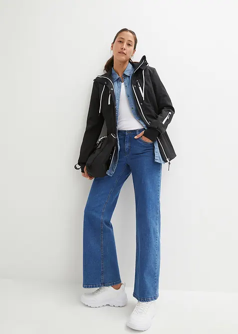 Vattenavvisande softshelljacka, bonprix