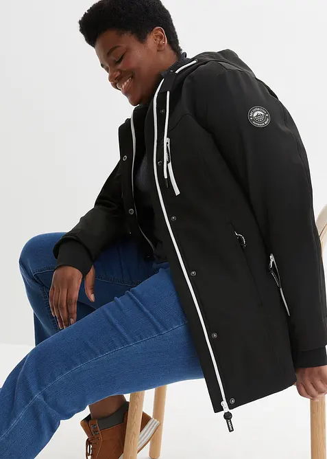 Vattenavvisande softshelljacka, bonprix