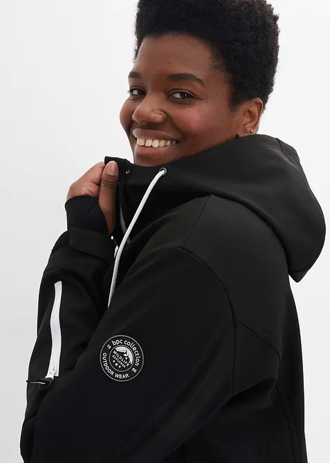 Vattenavvisande softshelljacka, bonprix