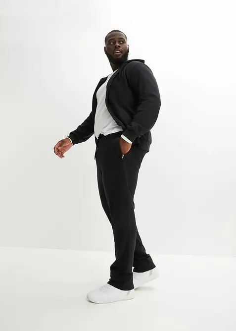 Joggingbyxa med praktiska dragkedjefickor, bonprix