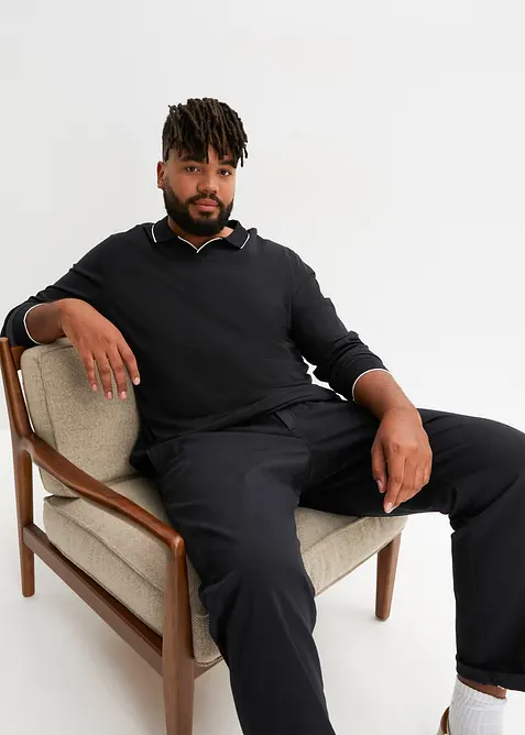 Pikétröja av ekologisk bomull, bonprix