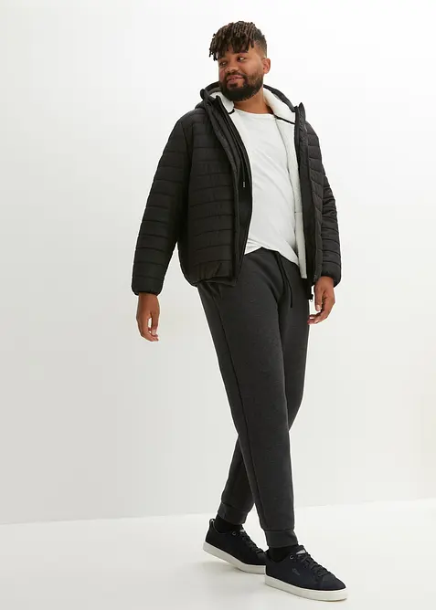 Joggingbyxa med värmande teddyfleecefoder, bonprix