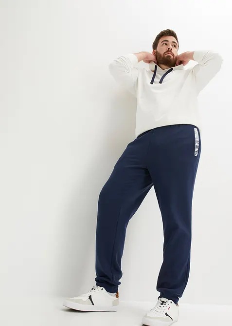 Sweatshirt med huva i ren bomull, bonprix