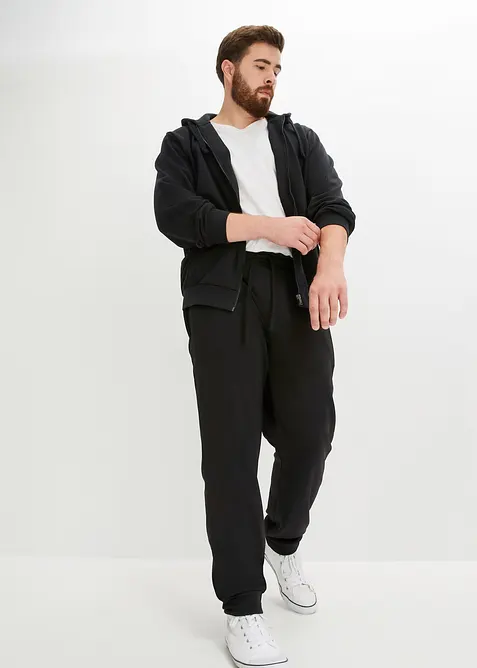 Värmande joggingbyxa med fickor med dragkedja, bonprix