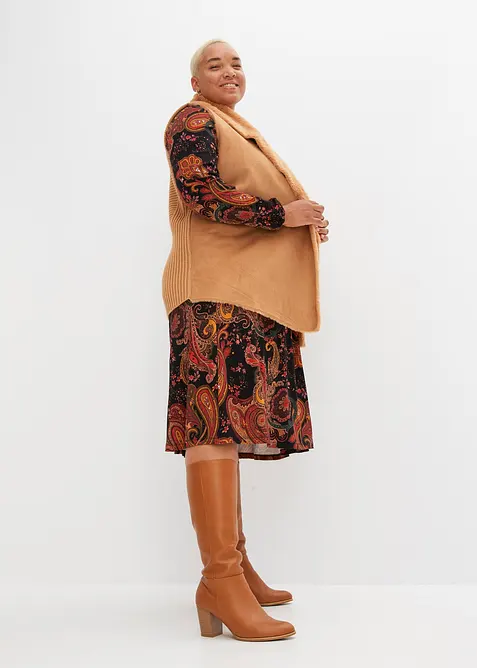 Väst i pälsimitation, bonprix