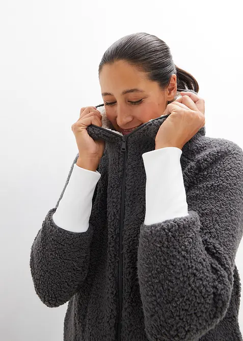 Teddyfleecejacka, bonprix