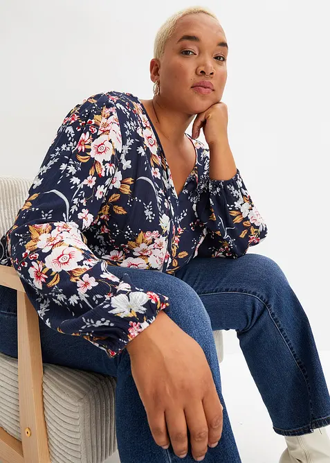 Blus i viskos, bonprix